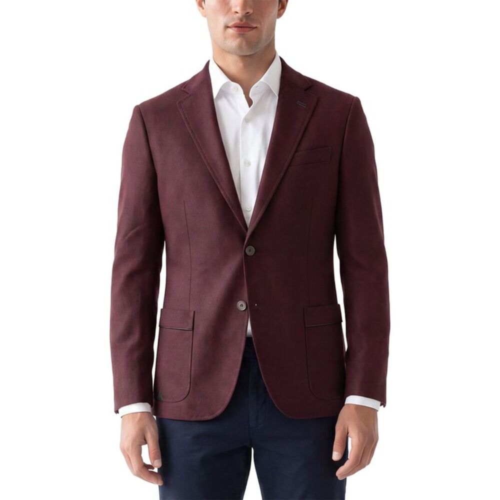 Corneliani Mens  Cc Collection Academy Soft Hopsack Wool & Silk-Blend Blazer,